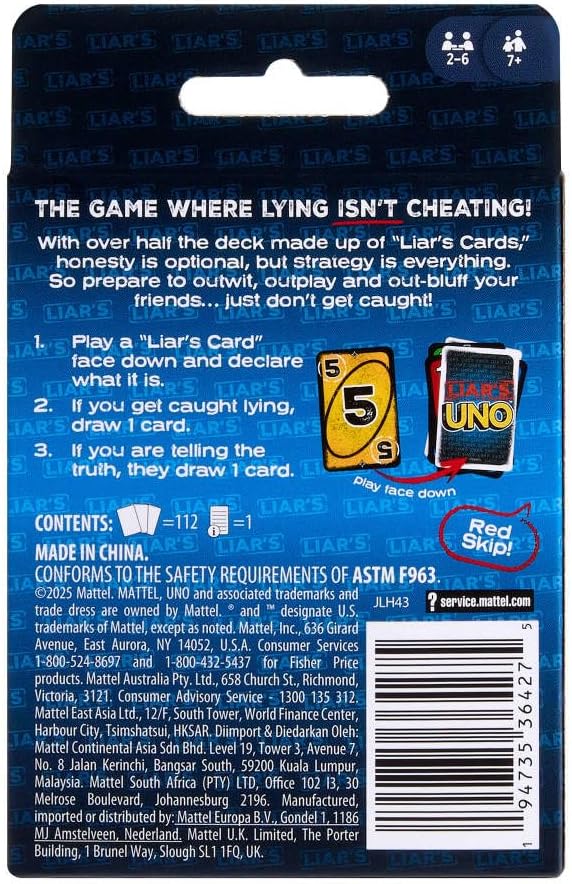 Mattel Games, jlh43