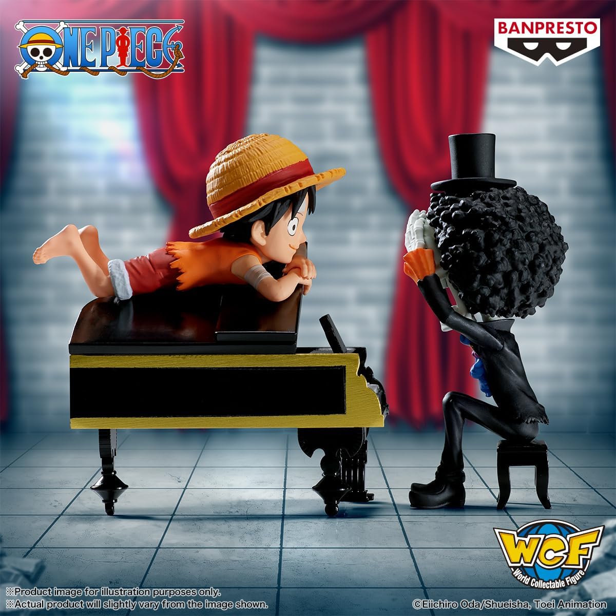 One Piece Monkey D. Luffy & Brook Log Stories WCF – Bandai Spirits Official Prize Figure