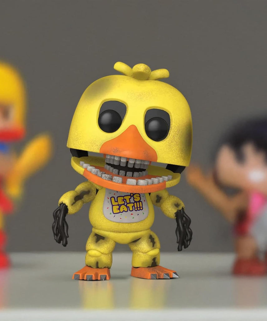 Funko Pop! Games: Five Nights At Freddy's (FNAF) - Withered Chica the Chicken - Five Nights At Freddy's - Collectable Vinyl Figure - Gift Idea - Official Merchandise - Toys for Kids & Adults