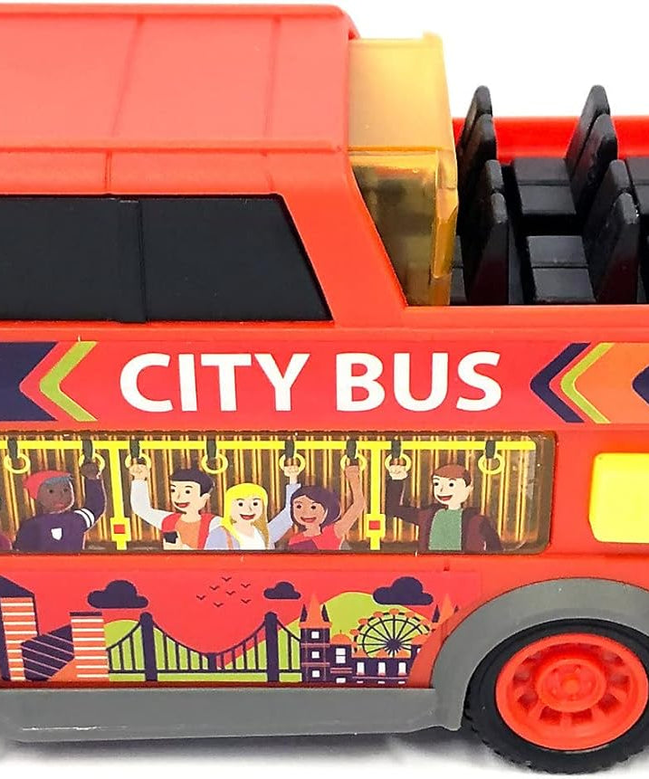 Dickie Toys Collection – City Bus, Fire Engine, Police Unit, 4-Storey Car Park & Harry Potter Die-Cast Nano Figures – Interactive Toys for Kids Ages 3+