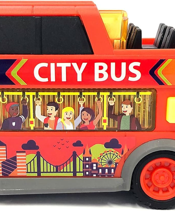 Dickie Toys Collection – City Bus, Fire Engine, Police Unit, 4-Storey Car Park & Harry Potter Die-Cast Nano Figures – Interactive Toys for Kids Ages 3+