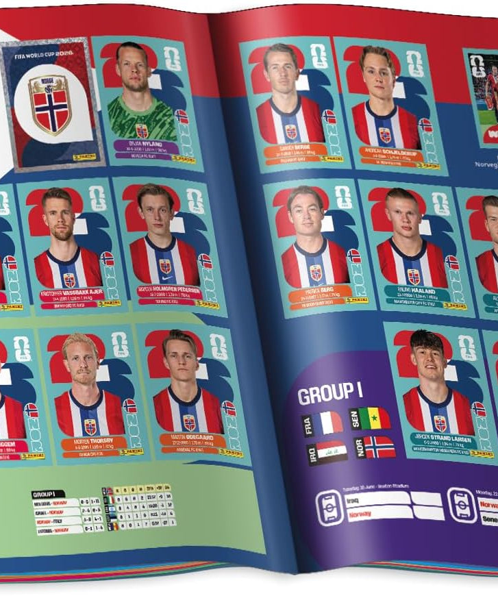 Panini FIFA World Cup 2026 Sticker Album + 50 Sticker Packets Combo, Official Football Collectors Set with Album and Booster Pack Bundle, Best Value Offer, All Ages