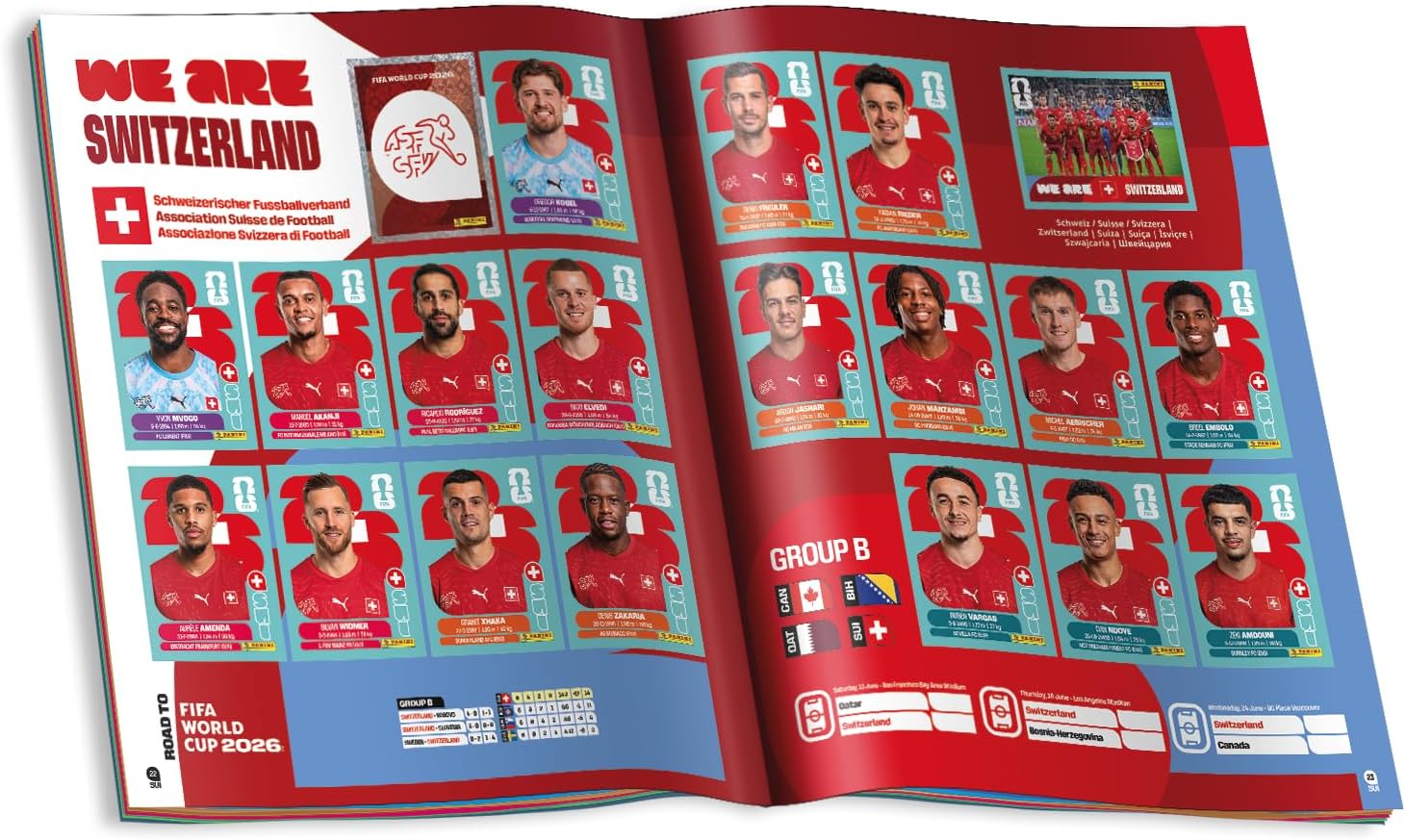 Panini FIFA World Cup 2026 Sticker Album + 50 Sticker Packets Combo, Official Football Collectors Set with Album and Booster Pack Bundle, Best Value Offer, All Ages