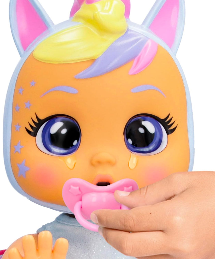 Cry Babies Crawling 4 Pattes Jenna, Crawls & Giggles, With 30+ Baby Sounds, Includes Accessories, 1 Years+