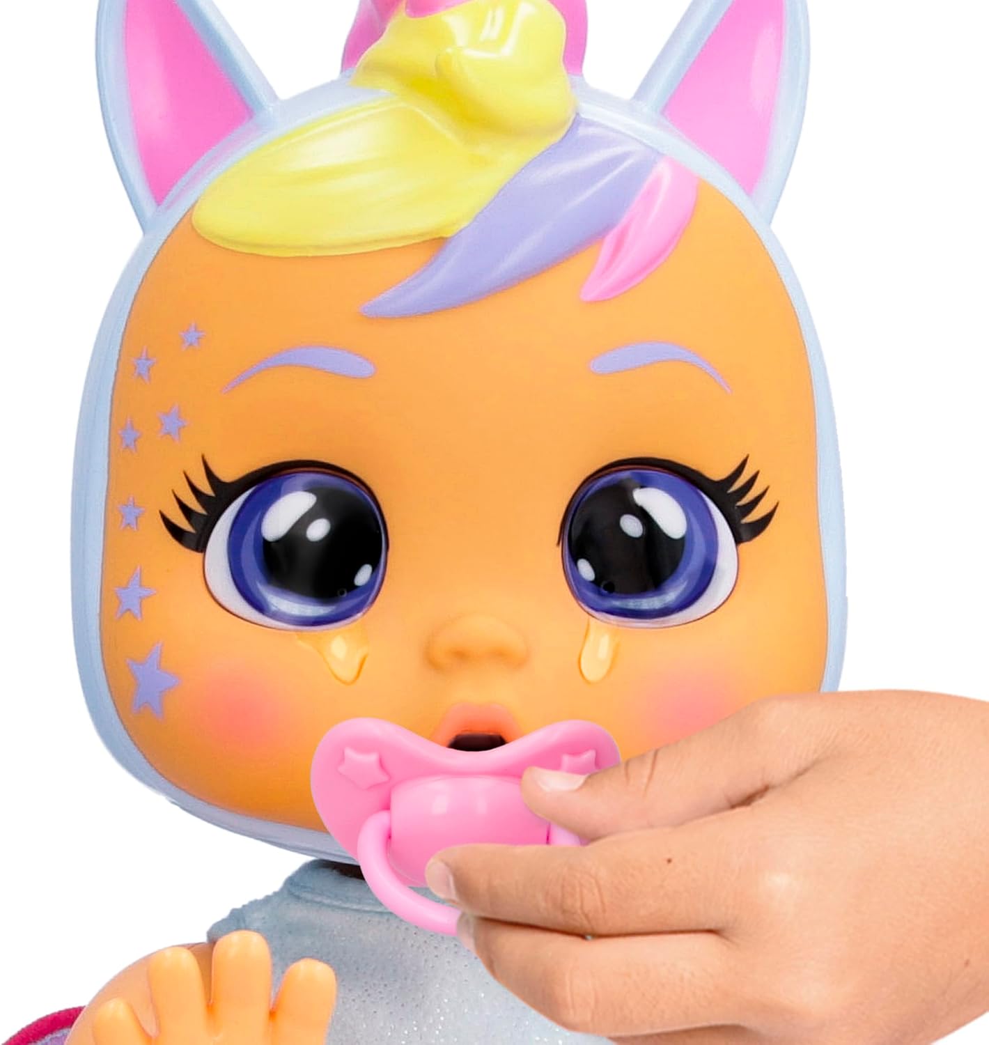 Cry Babies Crawling 4 Pattes Jenna, Crawls & Giggles, With 30+ Baby Sounds, Includes Accessories, 1 Years+