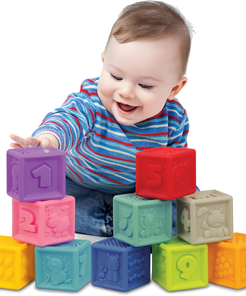 Soft and Squeezy Builder Blocks 6M+