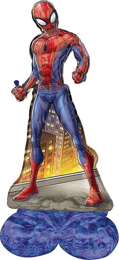 Anagram Spiderman Spider Man 54" Air Fill Only Airloonz Decoration Display Birthday Party Balloon