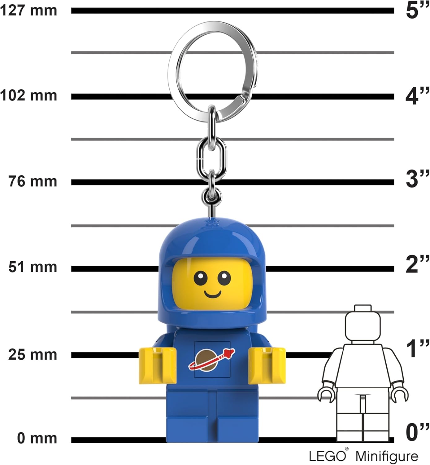 LEGO Minifigures Keychain Light - Spacebaby - 2.25 Inch Tall Figure (KE210H)