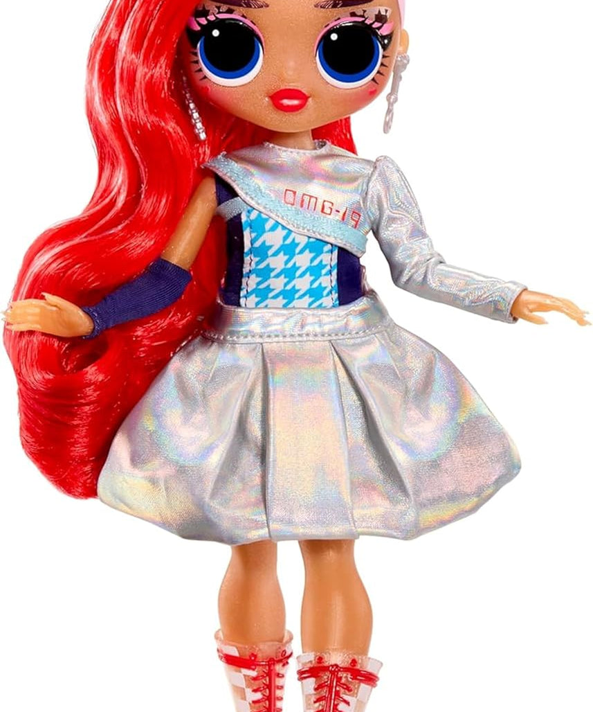 LOL Surprise OMG Eye Spy Fashion Doll for Kids, Interactive Unboxing with Clues, Color Change Feature, Charm Key Necklace, Collectible Accessories, Spy, Fairy, Superhero & Rockstar Styles