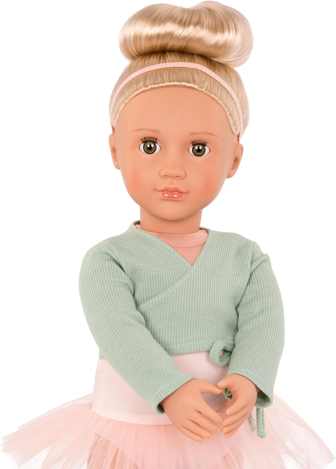 Our Generation - 18 Inch Doll - Viola - Blonde Hair and Brown Eyes - Balerina - Pretend Play - Toys for children from 3 years old