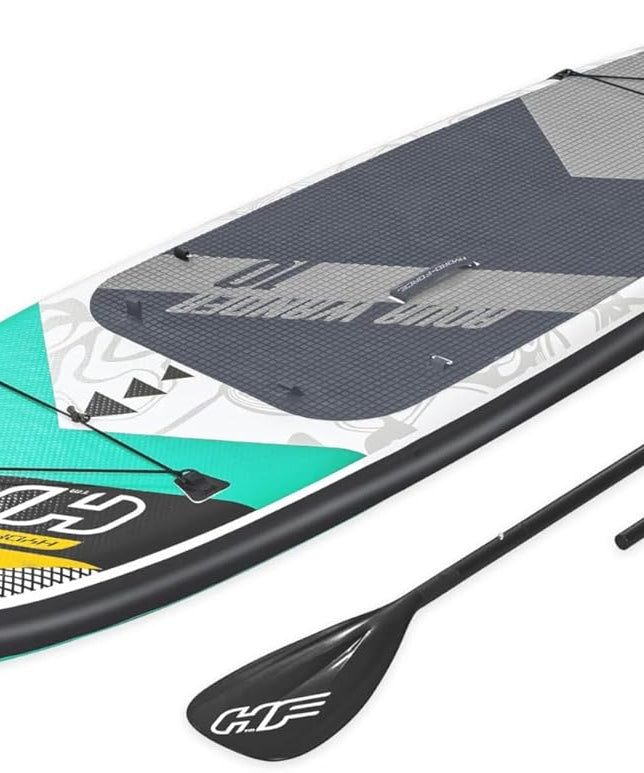 Bestway Hydro-Force Aqua Wander Convertible Stand-Up Paddleboard Set with Paddle, Seat and Footrest – Adult 14+