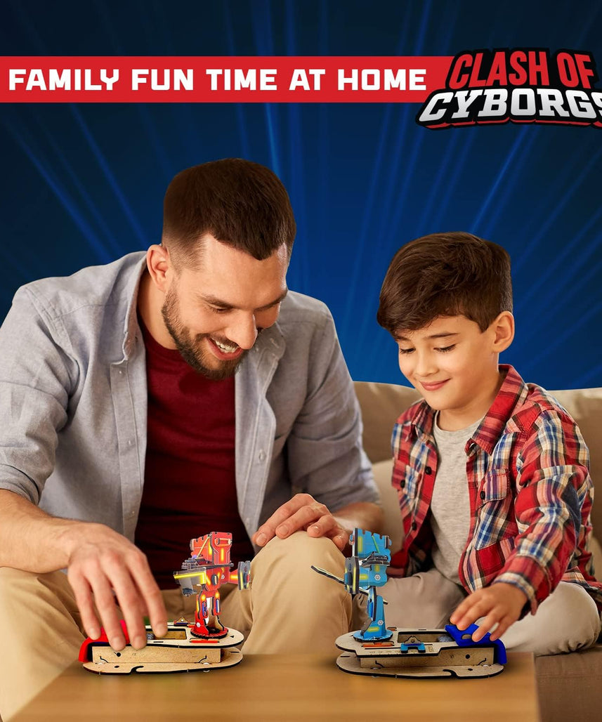 Smartivity STEM DIY Fighting & Battle Game, Multiplayer Educational Arcade Kit for Kids, Hands-On STEM Activity, Gift for Boys and Girls Ages 6-14