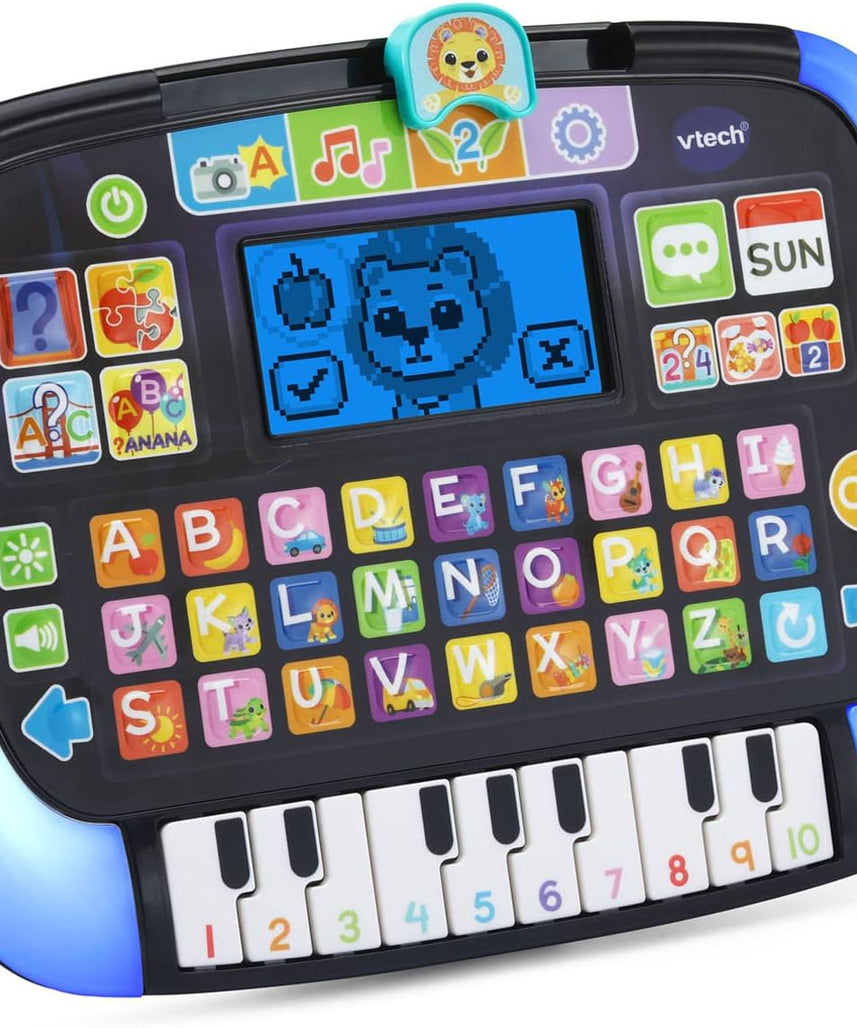 VTech - Little Apps Light-Up Tablet | Educational Tablet Toy to Learn Alphabet, Numbers, Colours, Shapes, Animals, Time | 2 Years+ | Black