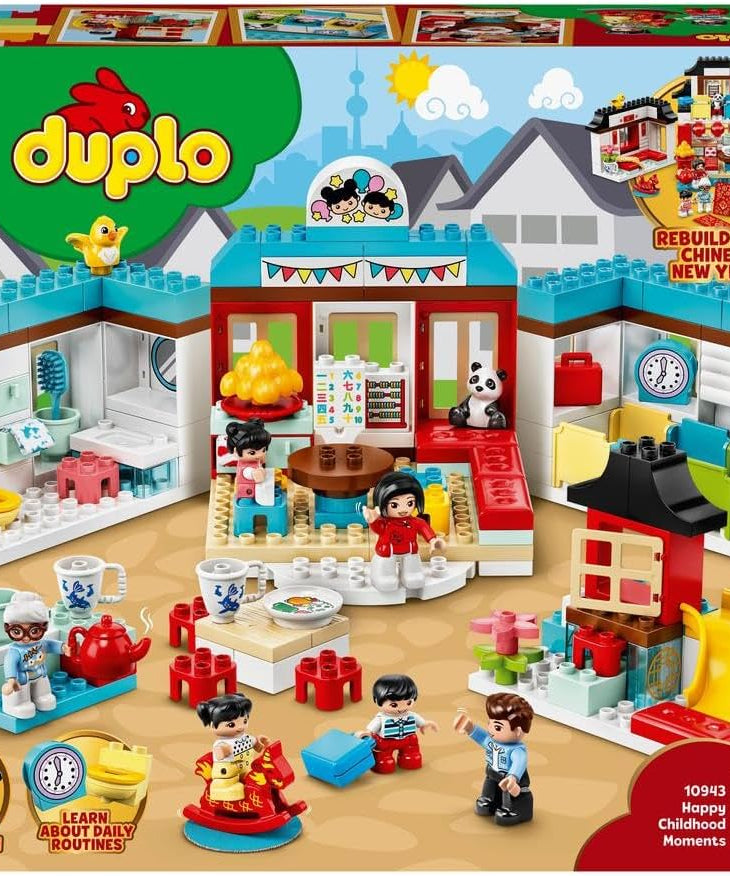 LEGO DUPLO Town Happy Childhood Moments 10943 Building Toy (227 Pieces)