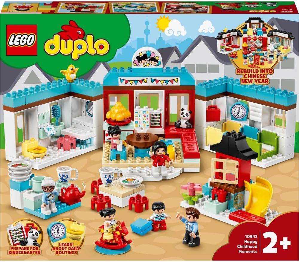 LEGO DUPLO Town Happy Childhood Moments 10943 Building Toy (227 Pieces)
