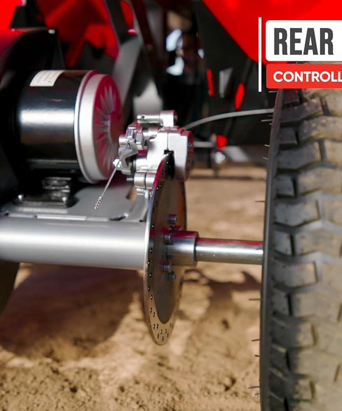 Razor Dirt Quad Electric 4-Wheeler, Red, 24V Battery Powered Kids Quad Bike, Speed Up to 8 mph (13 km/h), Forward and Reverse, Pneumatic Tires, Up to 80 Minutes Ride Time, Ages 8+