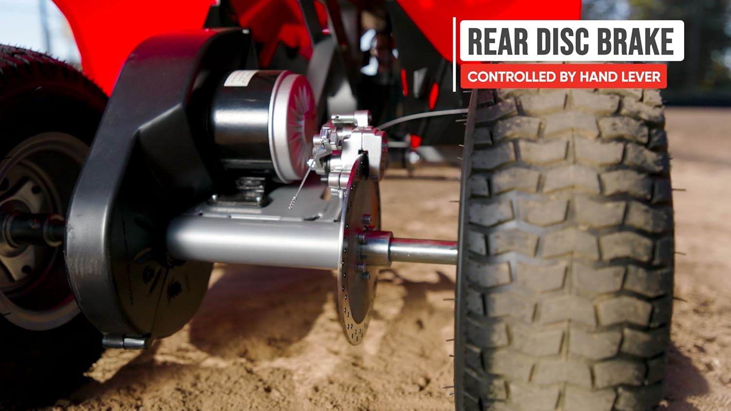 Razor Dirt Quad Electric 4-Wheeler, Red, 24V Battery Powered Kids Quad Bike, Speed Up to 8 mph (13 km/h), Forward and Reverse, Pneumatic Tires, Up to 80 Minutes Ride Time, Ages 8+