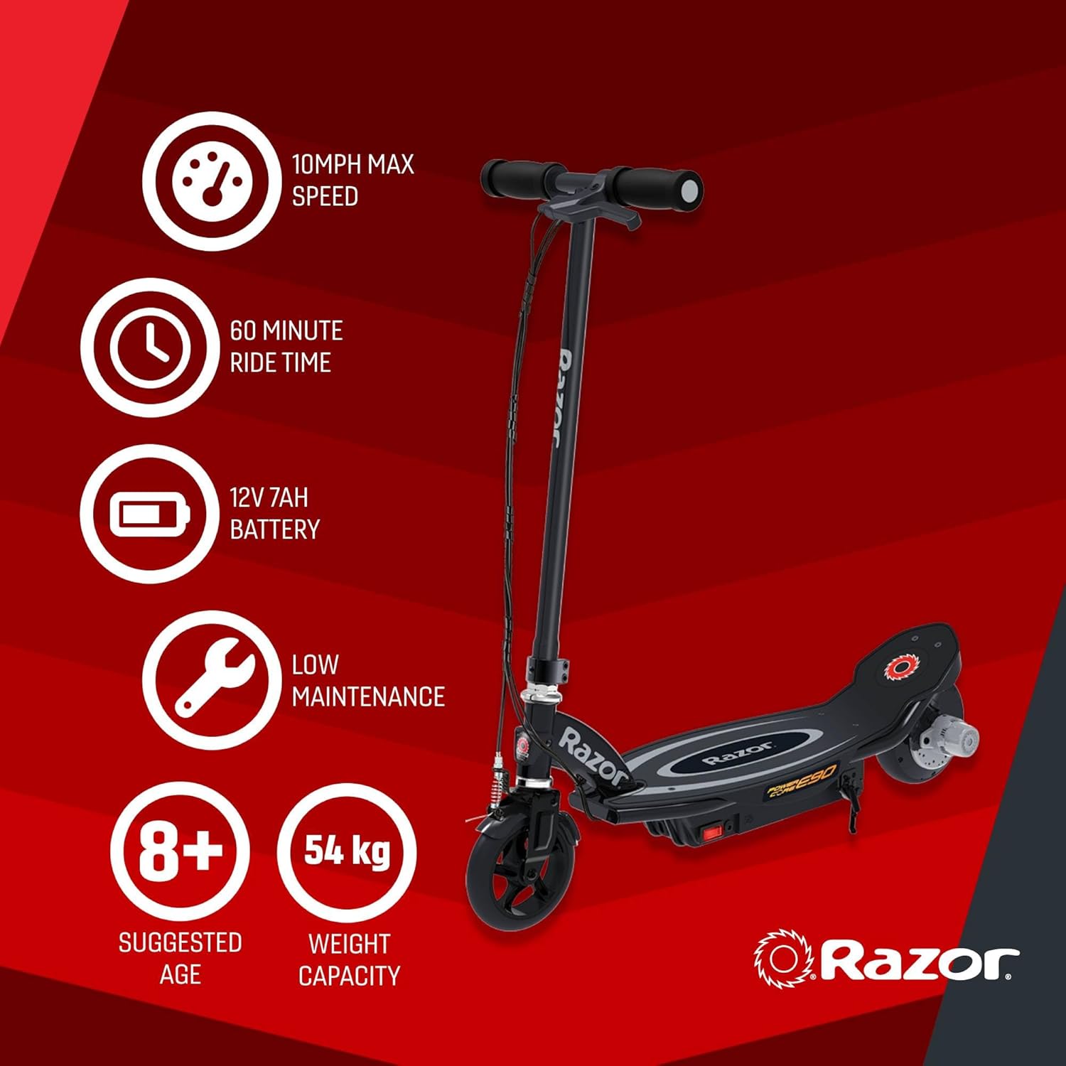 Razor Power Core E90 Electric Scooter