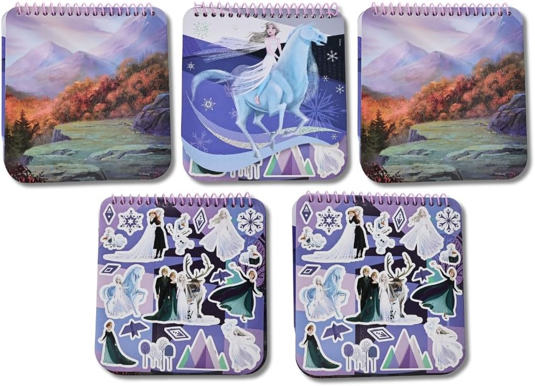 Disney Frozen Arts & Craft Kit for Girls, Super Size Fun Set with Stickers, Markers, Crayons & Paint - 200+ Pieces for Kids 3+