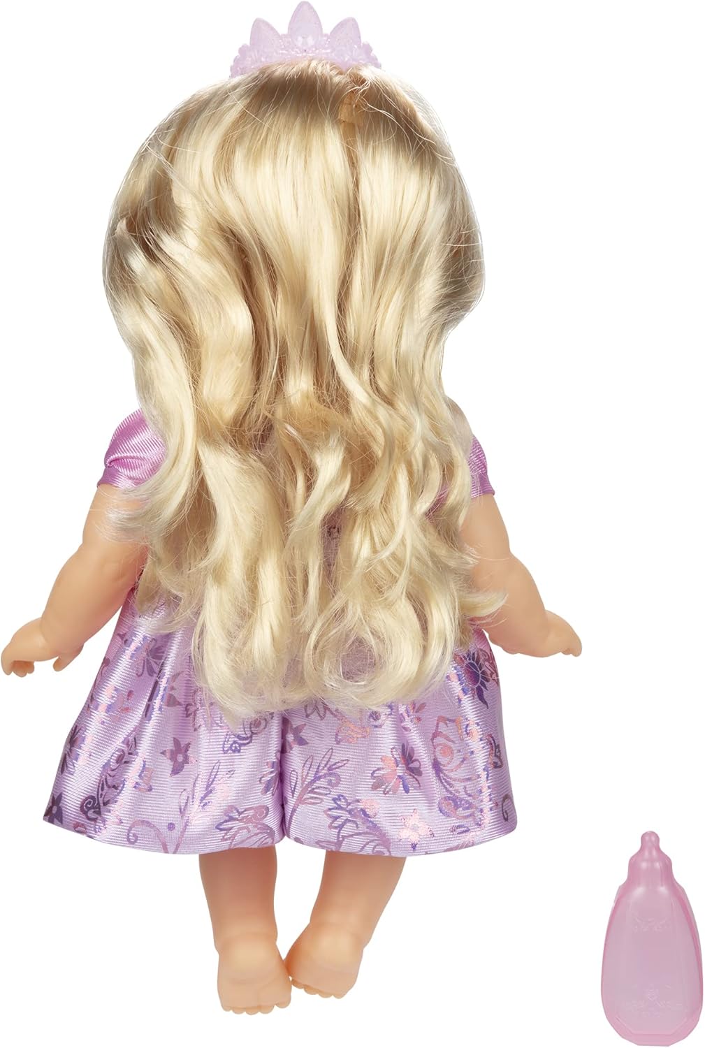 Disney Princess Rapunzel Baby Doll with Baby Bottle & Tiara