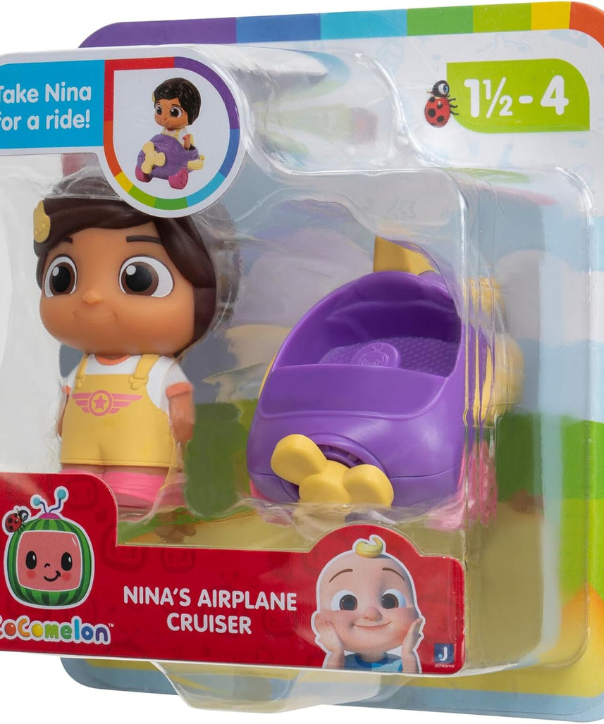 Cocomelon JJ and Friends Cruisers Nina Airplane