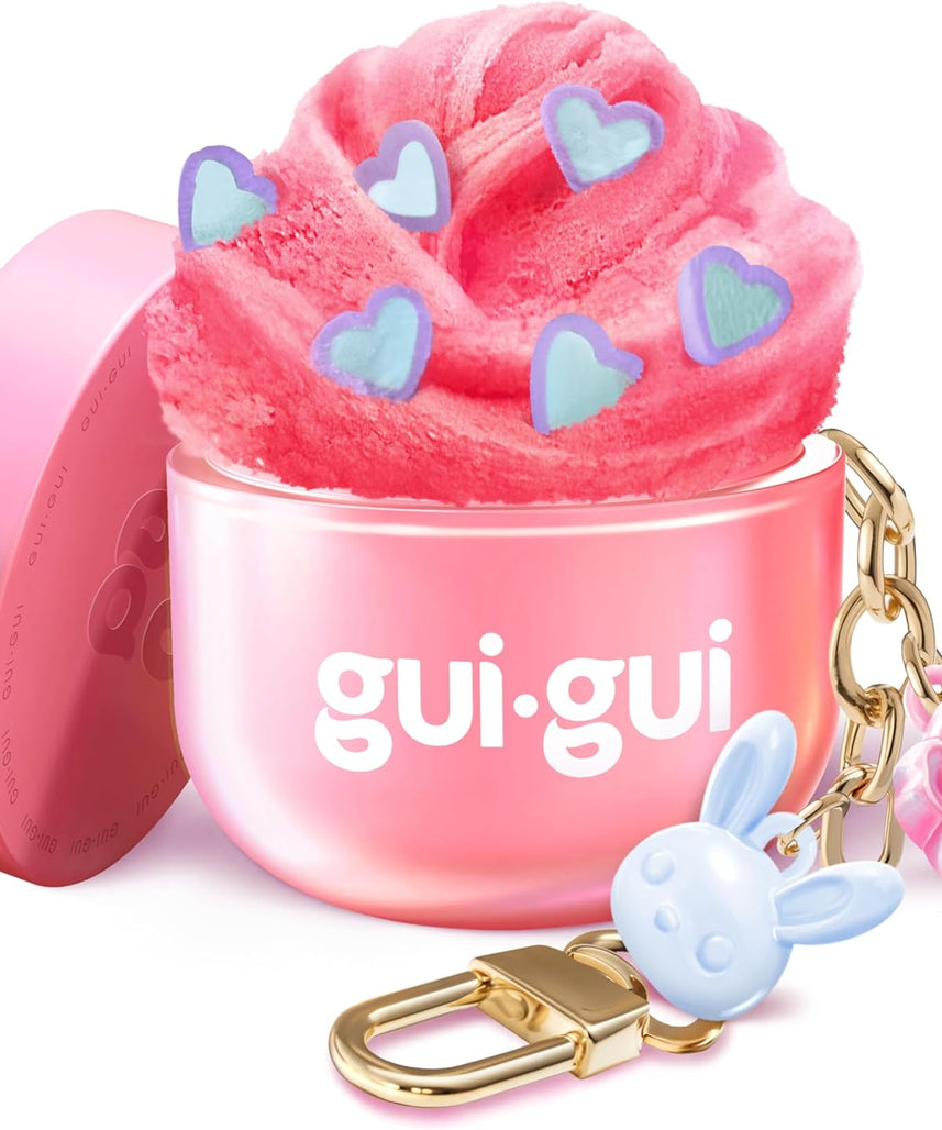 Gui Gui Slime Mini Single Pack Sensory Slime Toy, Pocket Sized DIY Slime Kit with Sparkly Charms, Scented Stretchy Slime & Surprise Collectible, 6 Years+