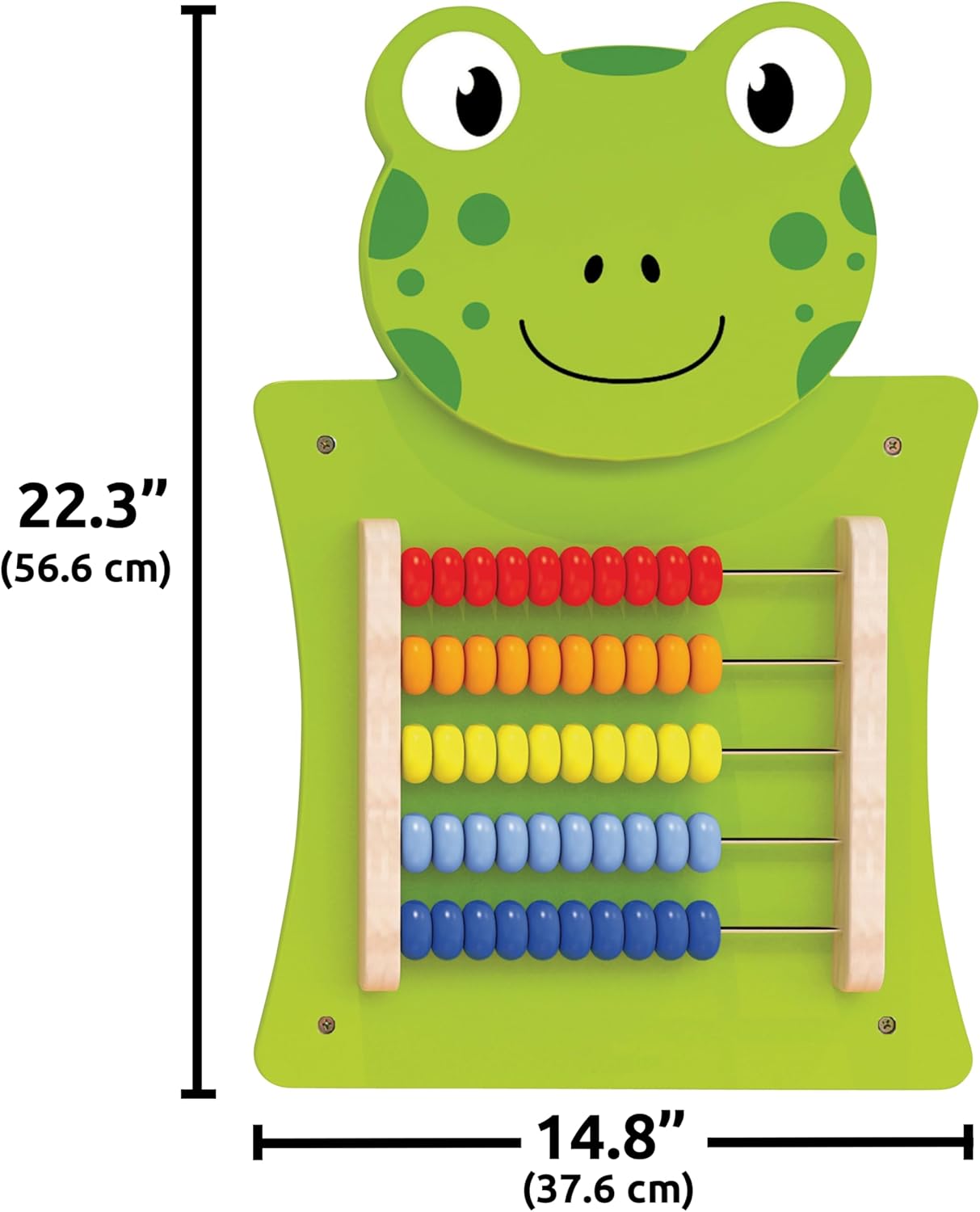 لوحة أنشطة فيجا أباكوس، لعبة حائط خشبية من مونتيسوري، أداة لتعلم الرياضيات والعد في المراحل المبكرة، تُنمّي المهارات الإدراكية والحركية الدقيقة، لعبة تعليمية صديقة للبيئة، للأولاد والبنات من عمر 18 شهرًا فما فوق