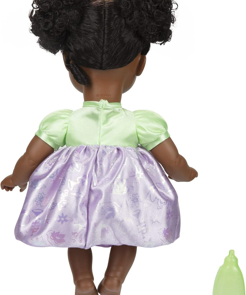 Disney Princess Tiana Baby Doll with Baby Bottle & Tiara