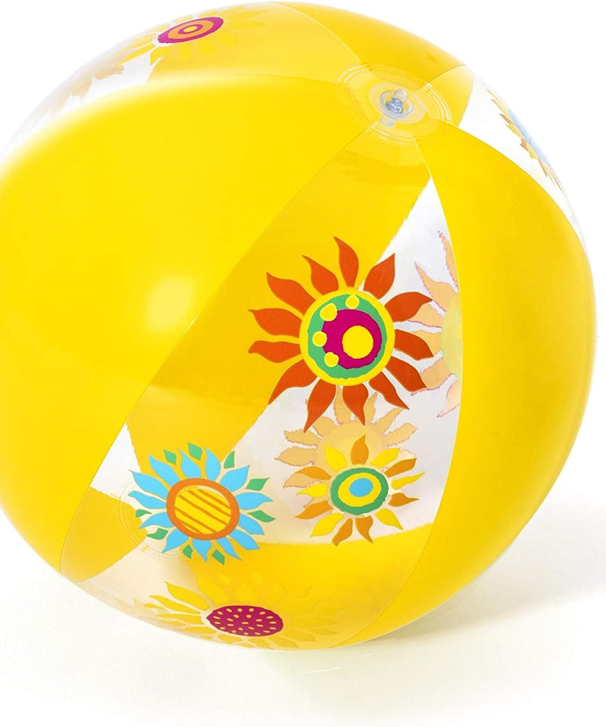 Bestway Designer Beach Ball, Assorted Color, 51 cm, 26 31036, Multi -Colour