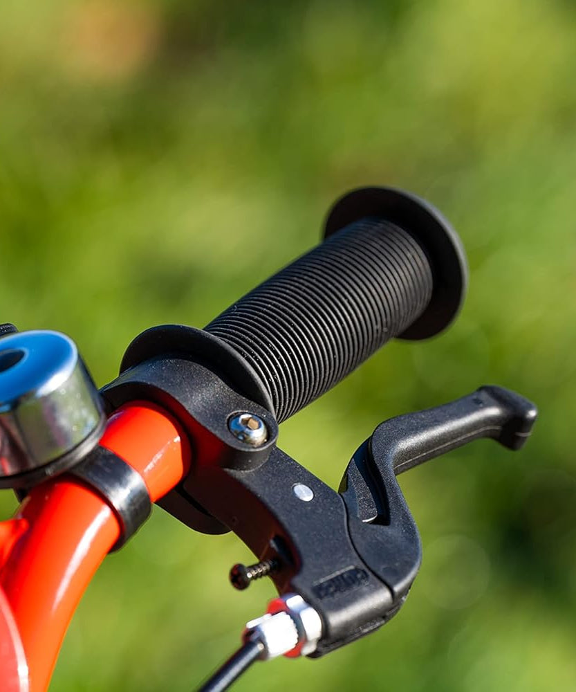 Huffy Moto X 16 Inch Kids Bike, Black, Unisex Youth Bicycle with Stabilisers, BMX Styling, Quick Connect Assembly, Ages 5-7