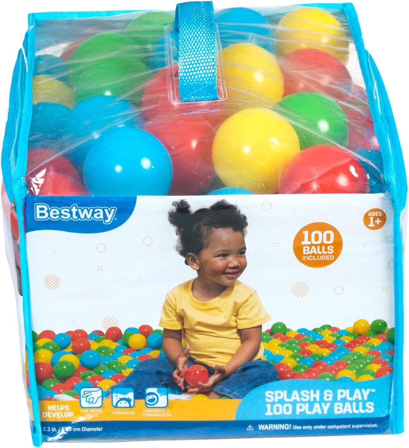 Bestway Playball Splash & Play 5.8cm 100 Piece