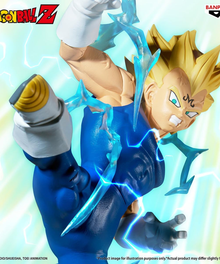 Banpresto Majin Vegeta (Vs Goku Super Saiyan 2) Dragon Ball Z Match Makers 15 cm BP29755P Multicolour Collectible Figure Ideal for Anime Fans