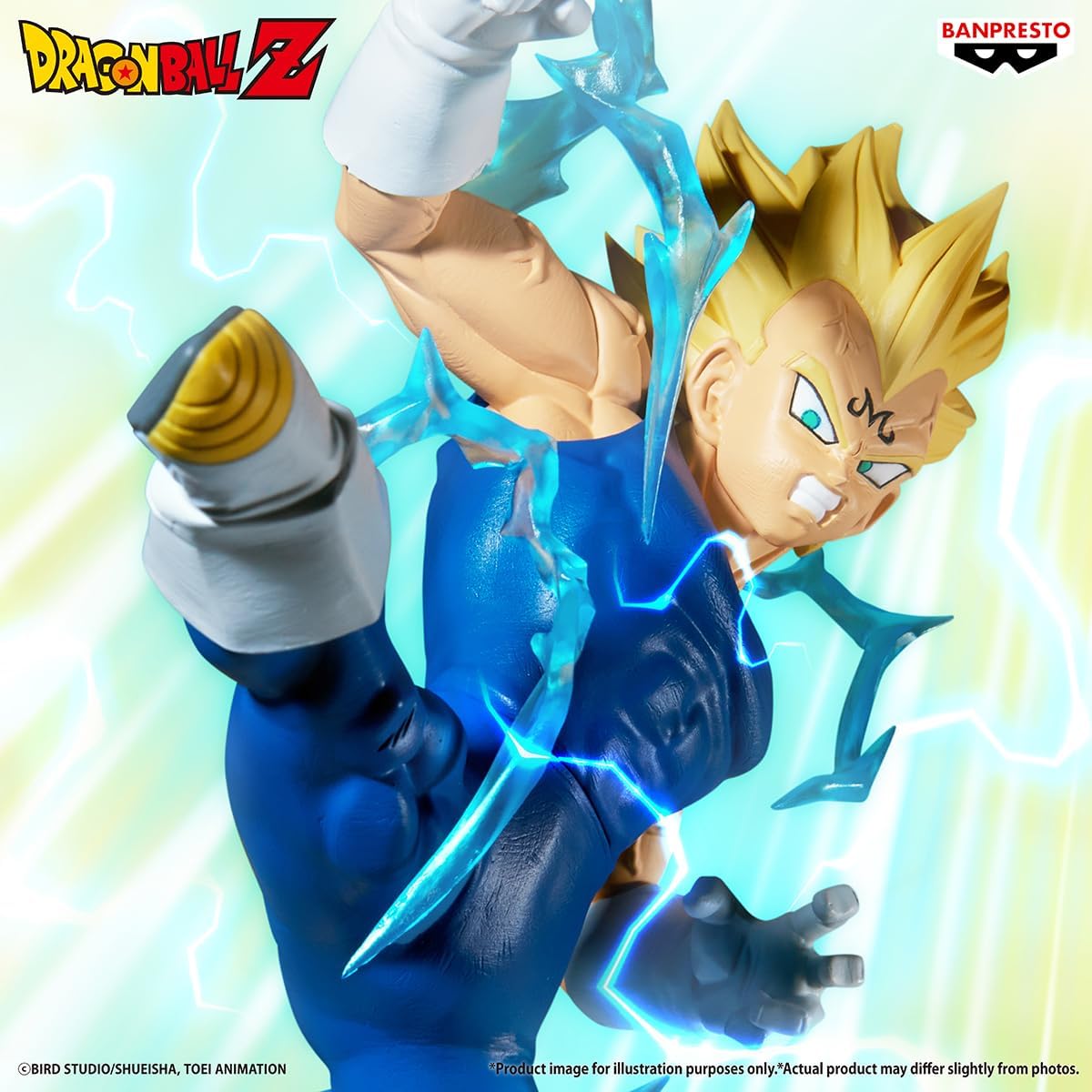 Banpresto Majin Vegeta (Vs Goku Super Saiyan 2) Dragon Ball Z Match Makers 15 cm BP29755P Multicolour Collectible Figure Ideal for Anime Fans