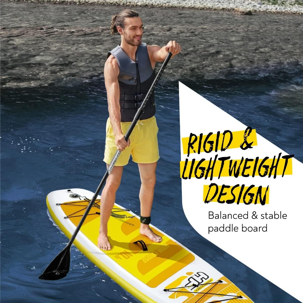 Bestway Hydro-Force Aqua Cruise Inflatable Stand-Up Paddleboard Set 320x76x12 cm – Adult 14+