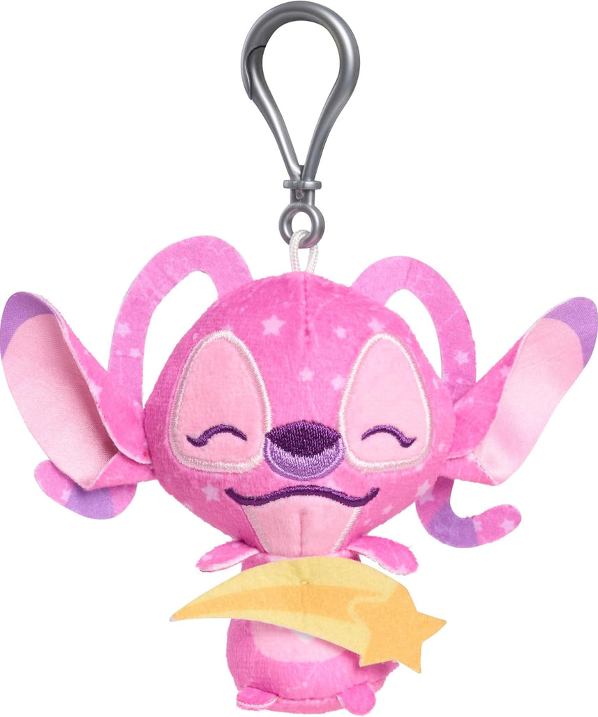 Just Play Disney Stitch Outta This World Clip-On Blind Bag Plush, Mystery 3.5-inch Colorful Plushie, Kids Toys for Ages 2 Up