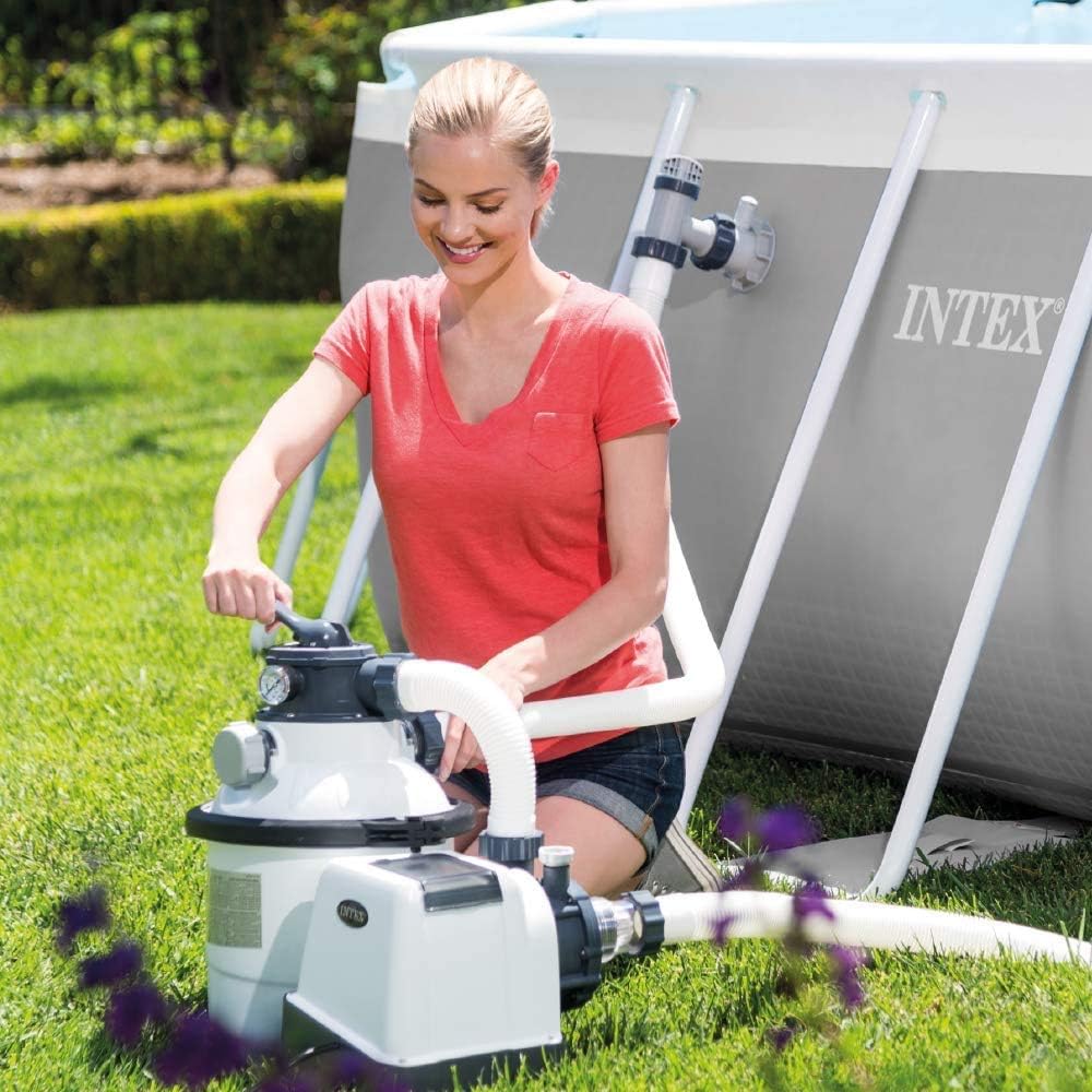 Intex SX1500 Sand Filter Pump 220-240 Volt (26644BS)