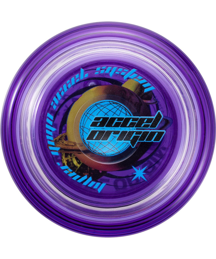 Bandai 60005 Accel Hyper Yo Violet, Skill Game, Optimal JoJo for Children from 8 Years, with its Accel System, Test All Tricks Quickly and Easily