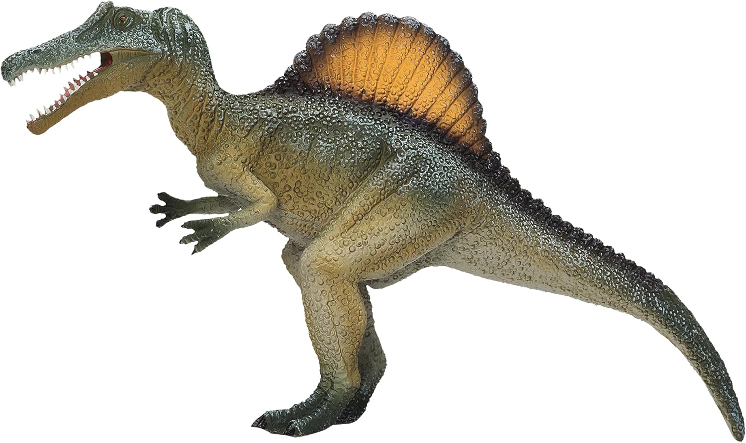 MOJO Spinosaurus Figurine, Hand-Painted Realistic Dinosaur Toy, Collectible Educational Model, Prehistoric Animal Diorama, Ages 3+