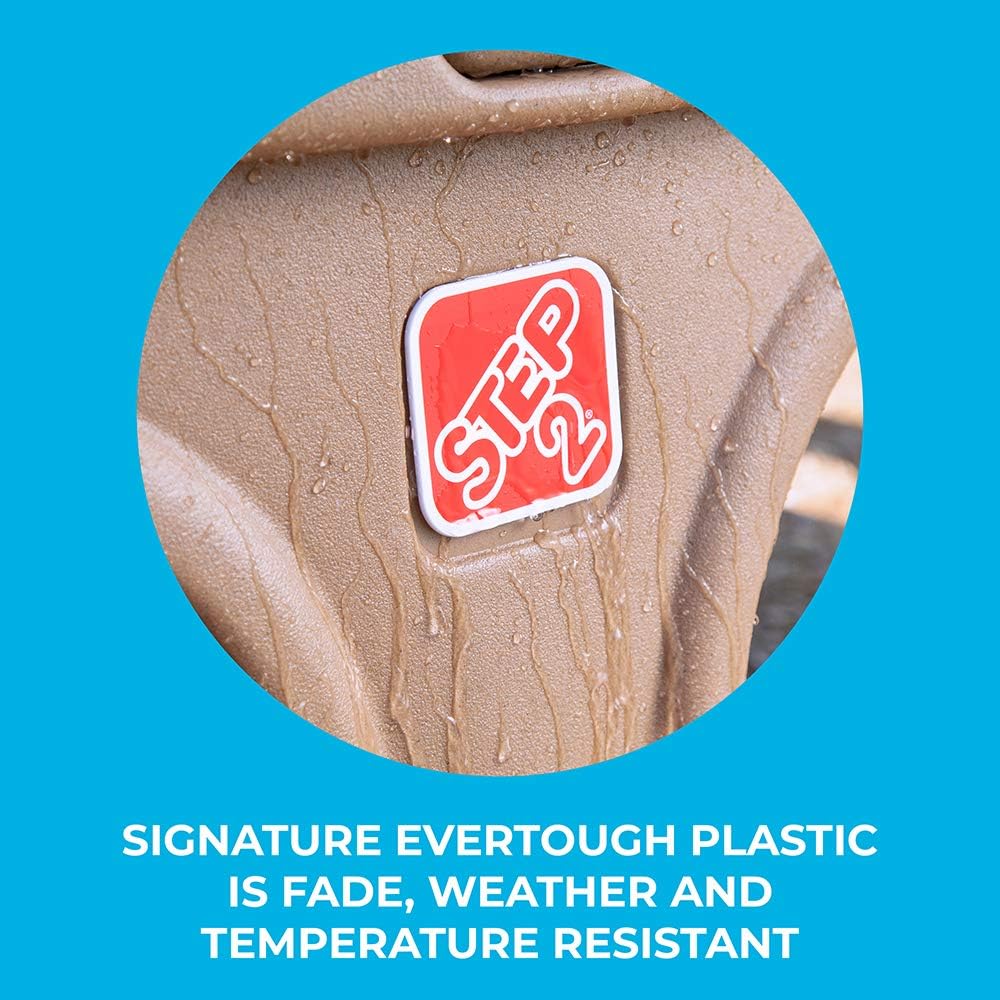 Step2 Naturally Playful Playhouse Climber, Swing Extension, Playhouse + Slide + Swings, Outdoor Playset for Kids 3+