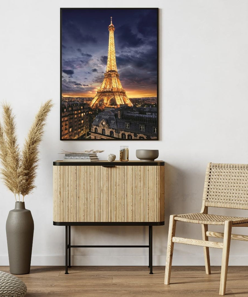 Clementoni Puzzle Hqc Tour Eifel 1000 Pieces, Multicolor, 39514