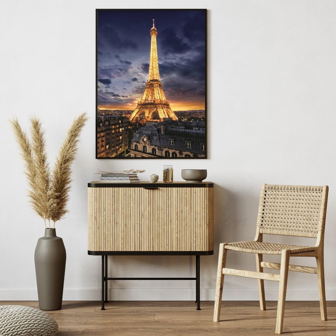 Clementoni Puzzle Hqc Tour Eifel 1000 Pieces, Multicolor, 39514