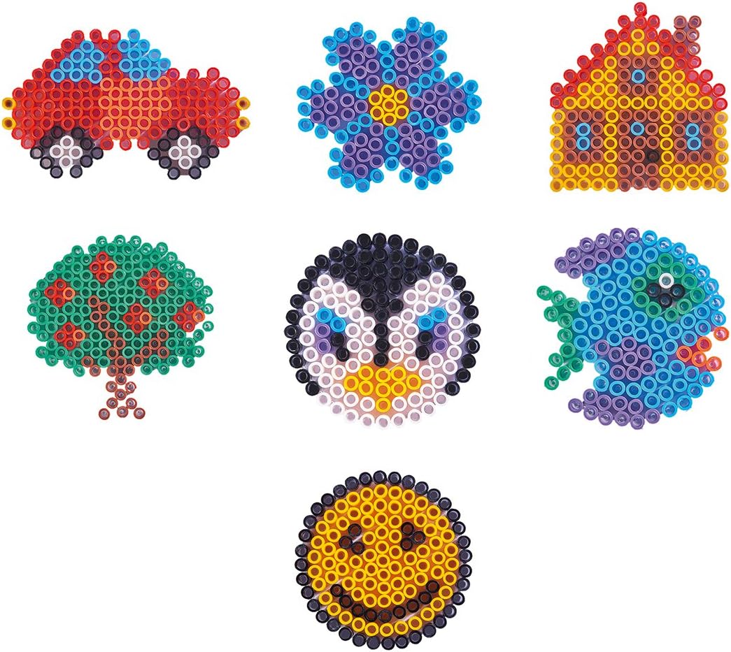 Simba Art and Fun 1000 Ironing Bead Set, Multi Colour Creative Craft Toy, Fine Motor Skills and Creativity Playset, For Boys and Girls Ages 5+