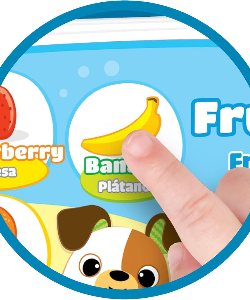 110 Bilingual Learning Book - First Words 12M+