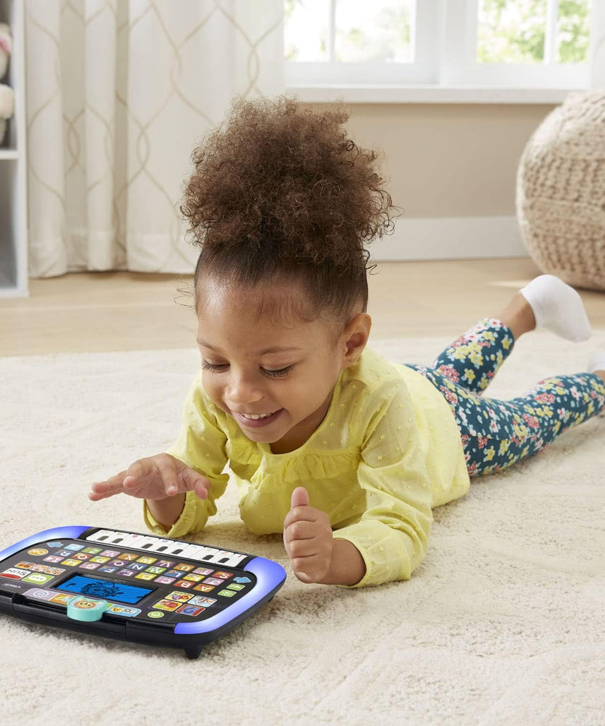 VTech - Little Apps Light-Up Tablet | Educational Tablet Toy to Learn Alphabet, Numbers, Colours, Shapes, Animals, Time | 2 Years+ | Black