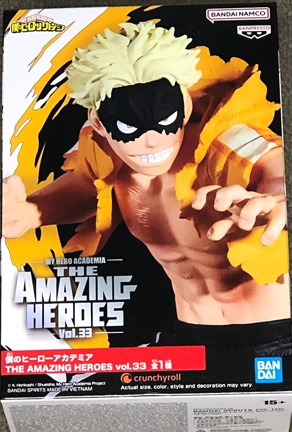 Banpresto BP88169 My Hero Academia The Amazing Heroes Vol.33 Action Figure 15 cm Multicoloured