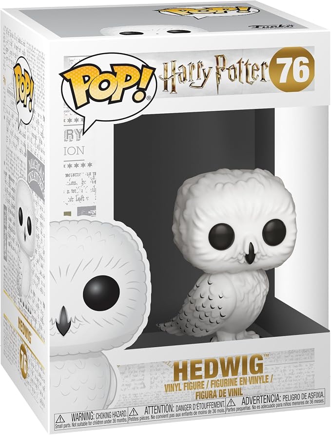 Funko Pop! Harry Potter: - Hedwig - Collectable Vinyl Figure - Gift Idea - Official Merchandise - Toys for Kids & Adults - Movies Fans - Model Figure for Collectors and Display