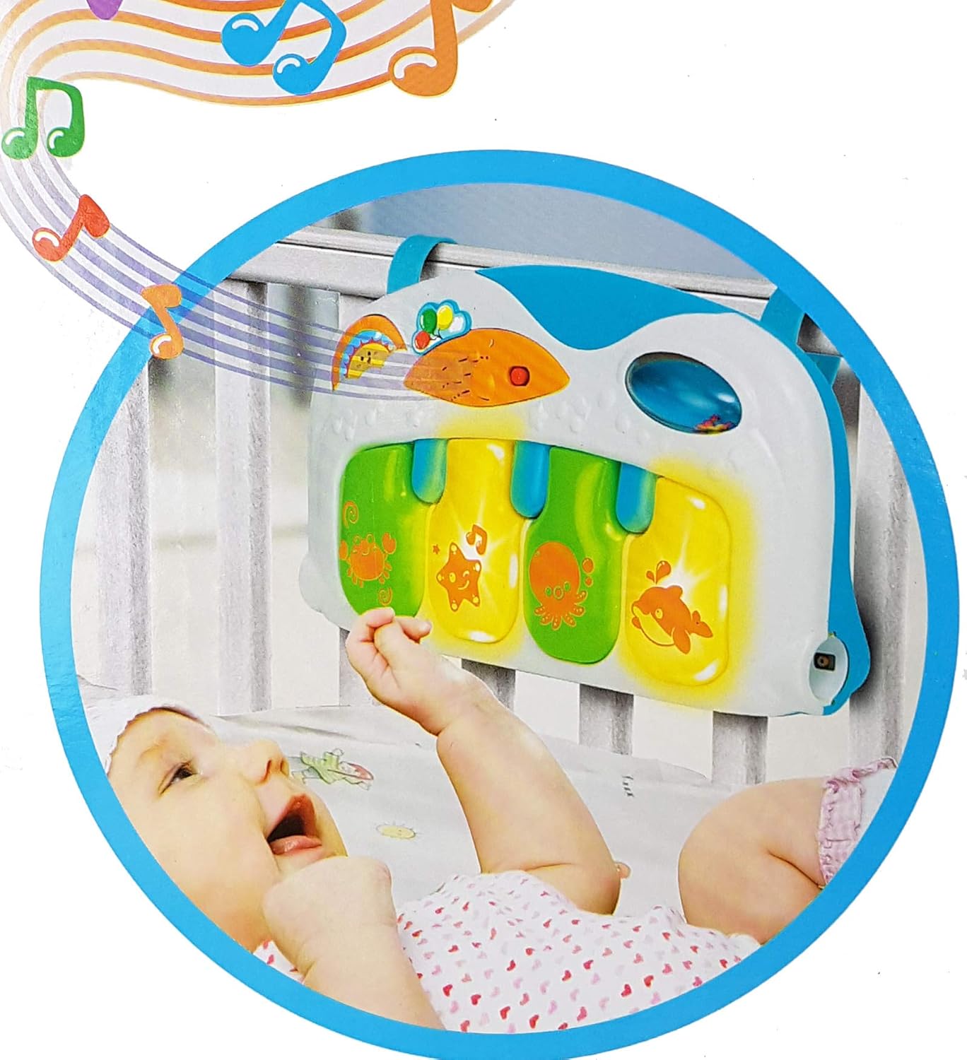 Winfun Magic Lights Musical Play Gym Interactive Toy