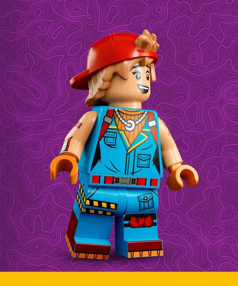 LEGO Fortnite Peely & Sparkplug’s Camp Toy - incl. Wolf & Supply Llama Figures plus a Campfire & 3 Minifigures - Gift for 7+ Year Old Boys, Girls & Gaming Fans - 77075