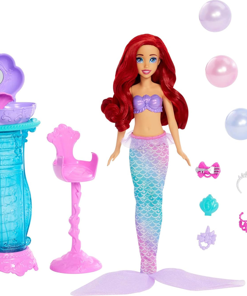 Disney Princess Fashion Doll Ariel Mermaid Surprise Feature Doll