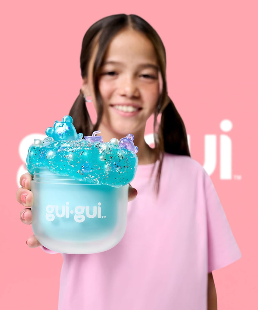 Gui Gui Deluxe Twin Pack DIY Slime Kit with Decorative Charms and Accessories, Sensory Creative Play Toy for Kids Ages 6+